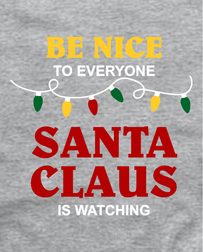 Santa claus is watching